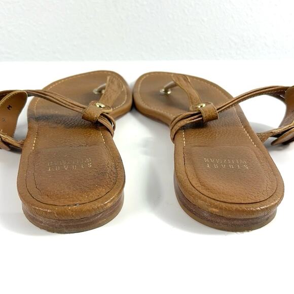 Stuart Weitzman Leather Thong‎ Sandal Size 9 - Picture 6 of 11